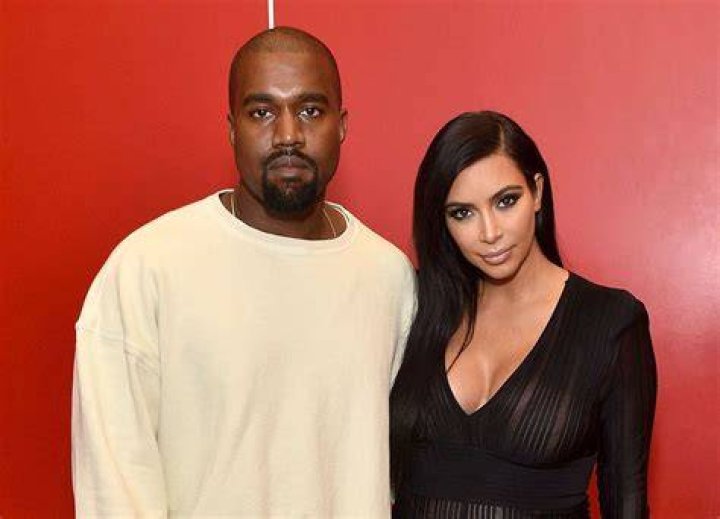Kim Kardashian, Kanye West on the red carpet