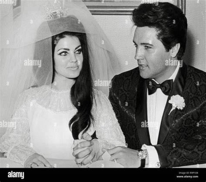 Priscilla Presley With Elvis 