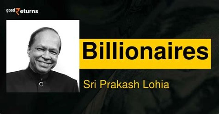 Sri Prakash Lohia Net Worth
